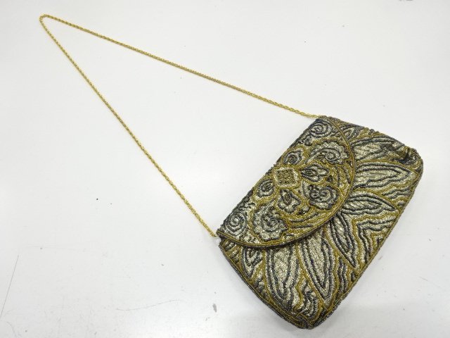 ビーズ　ショルダーバッグ